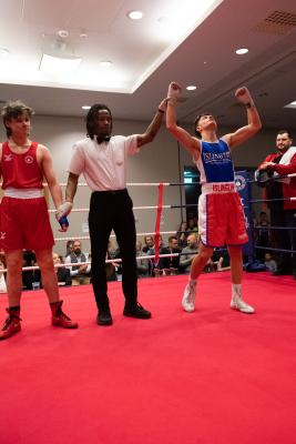 Boxing Jersey Leonis ABC v London Select  Alex Wheatley (Leonis) v Lewis Dargue Picture: JON GUEGAN