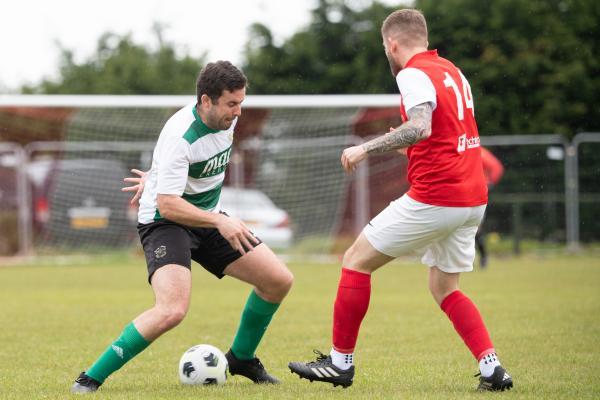 Football St Peter v Sporting Academicals 8 William Gunnell and 14 Lewis Steel Picture: JON GUEGAN