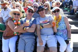 Irish on holday BATTLE OF FLOWERS 2024 BOF 2024 Picture: DAVID FERGUSON