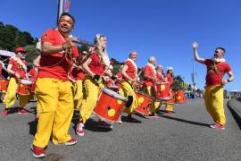 Drumming Band BATTLE OF FLOWERS 2024 BOF 2024 Picture: DAVID FERGUSON