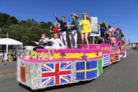 Parish of St Peter Euro Stars  BATTLE OF FLOWERS 2024 BOF 2024 Picture: DAVID FERGUSON