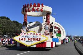 Bidan Family and friends  Casino BATTLE OF FLOWERS 2024 BOF 2024 Picture: DAVID FERGUSON