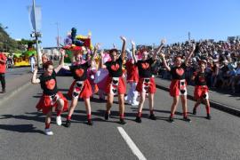 Parish of St Saviour Alice in Wonderland BATTLE OF FLOWERS 2024 BOF 2024 Picture: DAVID FERGUSON