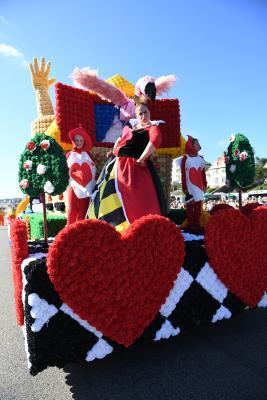 Parish of St Saviour Alice in Wonderland  BATTLE OF FLOWERS 2024 BOF 2024 Picture: DAVID FERGUSON