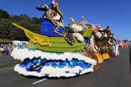 St Ouen and St Mary Bon Voyage  BATTLE OF FLOWERS 2024 BOF 2024 Picture: DAVID FERGUSON