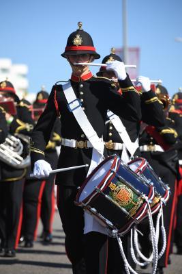 Band of the Island of Jersey BATTLE OF FLOWERS 2024 BOF 2024 Picture: DAVID FERGUSON