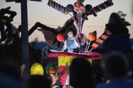 Northern Alliance Juniors - Willy Wonka Battle of Flowers 2024 BOF 2024 Night Parade Picture: DAVID FERGUSON