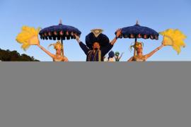 St Clement Agrabah Battle of Flowers 2024 BOF 2024 Night Parade Picture: DAVID FERGUSON