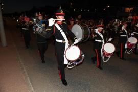 Band of the Island of Jersey Battle of Flowers 2024 BOF 2024 Night Parade Picture: DAVID FERGUSON