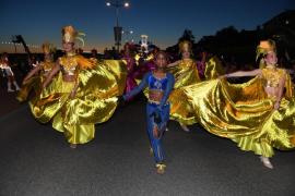 St Clement - Agrabah Battle of Flowers 2024 BOF 2024 Night Parade Picture: DAVID FERGUSON