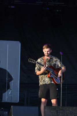 Singer Song Writer Josh Hearmom on the stage Picture: DAVID FERGUSON