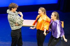 Arts Centre. Jersey Eisteddfod, English, Speech and Drama. Class 729B, The Max Le Feuvre Memorial Trophy, dramatic selection 17 years and under. Year 12 A Level Drama and Theatre Beaulieu Group B                                Picture: ROB CURRIE