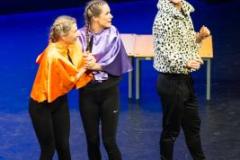 Arts Centre. Jersey Eisteddfod, English, Speech and Drama. Class 729B, The Max Le Feuvre Memorial Trophy, dramatic selection 17 years and under. Year 12 A Level Drama and Theatre Beaulieu Group B                                Picture: ROB CURRIE