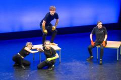 Arts Centre. Jersey Eisteddfod, English, Speech and Drama. Class 729B, The Max Le Feuvre Memorial Trophy, dramatic selection 17 years and under. Year 12 A Level Drama and Theatre Beaulieu Group B                                Picture: ROB CURRIE