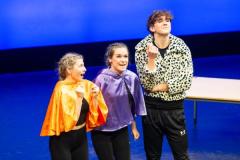 Arts Centre. Jersey Eisteddfod, English, Speech and Drama. Class 729B, The Max Le Feuvre Memorial Trophy, dramatic selection 17 years and under. Year 12 A Level Drama and Theatre Beaulieu Group B                                Picture: ROB CURRIE