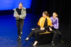 Arts Centre. Jersey Eisteddfod, English, Speech and Drama. Class 729B, The Max Le Feuvre Memorial Trophy, dramatic selection 17 years and under. Year 12 A Level Drama and Theatre Beaulieu Group A                                Picture: ROB CURRIE