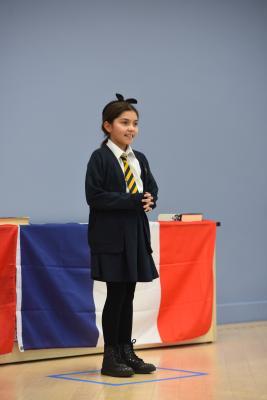 Eisteddfod French at St Clement's Parish Hall. Class 103 - Year 5 and Under Set Verse 09 years and under. Amanda Moreira  Picture: DAVID FERGUSON