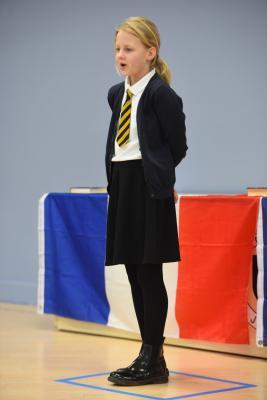 Eisteddfod French at St Clement's Parish Hall. Class 103 - Year 5 and Under Set Verse 09 years and under. Julia Boraczuk Picture: DAVID FERGUSON
