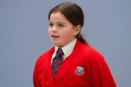 French Eisteddfod 2023 Class 302 Year 6 Set verse Lexy Moriarty Picture: JON GUEGAN