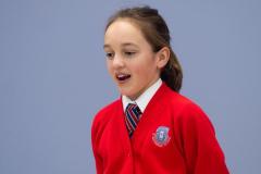 French Eisteddfod 2023 Class 302 Year 6 Set verse Lily Le Heuze Picture: JON GUEGAN