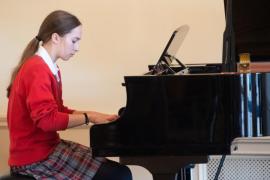 Eisteddfod 2023 Jersey Festival of the Performing Arts Music Section The Syvret Cup Piano solo own choice, 12 & 13 years Amelia Weber Picture: JON GUEGAN