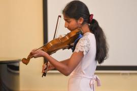Class 69. Violin and Viola String Solo under 18yrs.Prutha Tejpal Eisteddfod 2023 Picture: DAVID FERGUSON