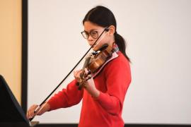 Class 69. Violin and Viola String Solo under 18yrs.Jessica Sulit. Eisteddfod 2023 Picture: DAVID FERGUSON