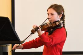 Class 69. Violin and Viola String Solo under 18yrs.Amalia Overland Eisteddfod 2023 Picture: DAVID FERGUSON