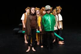 Eisteddfod 2023 English, Speech and Drama section The David Love Trophy Class 729 Drama for School Groups 12 years and under  St Christopher's school year 5/6 . The Jungle Book -The Bandar-log Capture Mowgli. Picture: JON GUEGAN