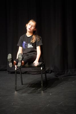 Eisteddfod 2023 English, Speech and Drama section The Queree Memorial Trophy Solo Acting 12 years and under Tia Walker Picture: JON GUEGAN