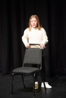 Eisteddfod 2023 English, Speech and Drama section The Queree Memorial Trophy Solo Acting 12 years and under Isla Duffy Picture: JON GUEGAN