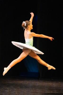 Les Quennevais school. Jersey Eisteddfod dance section. Class 409 The Annette Perkins Trophy, solo ballet 9 to 10 years old. Milleigh Milner                        Picture: ROB CURRIE