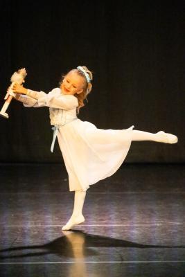 Les Quennevais school. Jersey Eisteddfod dance section. Class 418 The Jersey Academy Cup, Character/Demi Character solo 6 to 8 years old. Aria Giulietta, Clara who came second and awarded a silver certificate                      Picture: ROB CURRIE