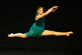 Les Quennevais school. Jersey Eisteddfod dance section. Class 431A The Geraldine Des Forges Award, Trio/Quartet 12 years and under. NAMES NOT IN ORDER. Hazel Polglase, Emily McGuire & Alicia Huet, dancing to Zero to Hero, who came second and were awarded a gold certificate                         Picture: ROB CURRIE