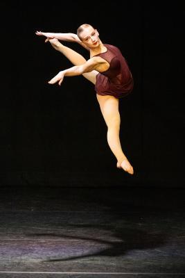 Les Quennevais school. Jersey Eisteddfod dance section. Class 431B The Geraldine Des Forges Award, Trio/Quartet 7 to 21 years old. Bayley-Lily King, Emily Gorman & Daisy Clotworthy                          Picture: ROB CURRIE