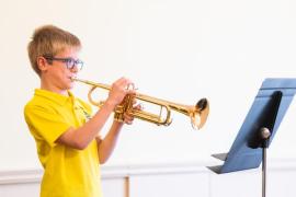 Jersey Festival of the Performing Arts Music Section Eisteddfod 2024Lass 118 Brass solo less than 3 years learning  Philip De La Haye - Trumpet Picture: JON GUEGAN