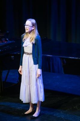 Jersey Festival of the Performing Arts Music Section Eisteddfod 2024   Class 224 Junior Vocal recital 14 and under Maya Binney Picture: JON GUEGAN