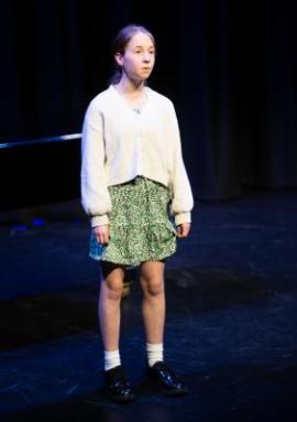 Jersey Festival of the Performing Arts Music Section Eisteddfod 2024   Class 224 Junior Vocal recital 14 and under Isabel Harris Picture: JON GUEGAN