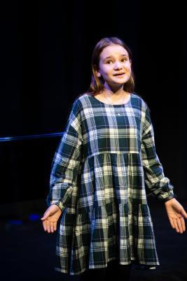 Jersey Festival of the Performing Arts Music Section Eisteddfod 2024   Class 224 Junior Vocal recital 14 and under Anya Chandlen Picture: JON GUEGAN