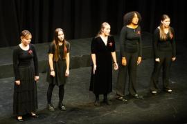 Arts Centre. Jersey Eisteddfod music section. The Small Groups Trophy, Class 251, ensemble for 4 to 11 voices from stage, show or film, under 18 years. Chant'tie Seniors choir                     Picture: ROB CURRIE