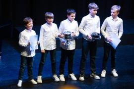 Arts Centre. Jersey Eisteddfod music section. The Hamon Cup, Class 245, ensemble for 4 to 11 voices, under 14 years. Treble Trouble choir who won the Hamon Cup and described by adjudicator Bryan Husband as outstanding                    Picture: ROB CURRIE                    Picture: ROB CURRIE