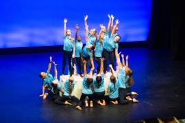 Arts Centre. Jersey Eisteddfod, English, Speech and Drama.  Class 728 A, The Lucy Riseborough prize, Group Dance/Drama 12 years and under. Year 7 Drama Club Beaulieu        Picture: ROB CURRIE