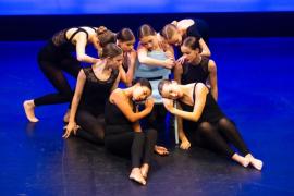 Arts Centre. Jersey Eisteddfod, English, Speech and Drama. Class 728 B, The Lucy Riseborough prize, Group Dance/Drama 17 years and under. Year 9 Dance Beaulieu        Picture: ROB CURRIE