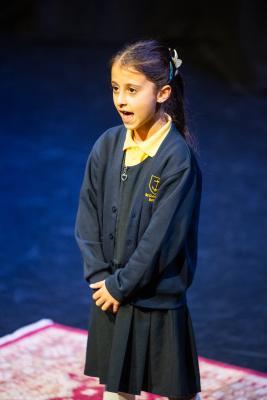 Arts Centre. Jersey Eisteddfod, English, Speech and Drama. Class 700D. The Betty Massip De Turville voucher, first time ever, verse speaking 9 years. Sophia Zia, who came second                                                Picture: ROB CURRIE