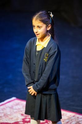 Arts Centre. Jersey Eisteddfod, English, Speech and Drama. Class 700D. The Betty Massip De Turville voucher, first time ever, verse speaking 9 years. Sophia Zia, who came second                                                Picture: ROB CURRIE