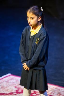 Arts Centre. Jersey Eisteddfod, English, Speech and Drama. Class 700D. The Betty Massip De Turville voucher, first time ever, verse speaking 9 years. Sophia Zia, who came second                                                Picture: ROB CURRIE