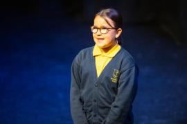 Arts Centre. Jersey Eisteddfod, English, Speech and Drama. Class 700D. The Betty Massip De Turville voucher, first time ever, verse speaking 9 years.  Phoebe Donascimento                                               Picture: ROB CURRIE