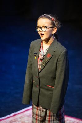 Arts Centre. Jersey Eisteddfod, English, Speech and Drama. Class 700D. The Betty Massip De Turville voucher, first time ever, verse speaking 9 years. Madeleine Harvey, who came first with a gold certificate                                                Picture: ROB CURRIE