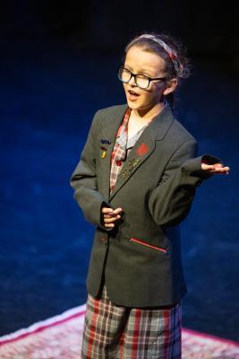 Arts Centre. Jersey Eisteddfod, English, Speech and Drama. Class 700D. The Betty Massip De Turville voucher, first time ever, verse speaking 9 years. Madeleine Harvey, who came first with a gold certificate                                                Picture: ROB CURRIE