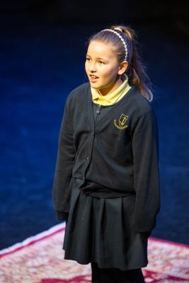 Arts Centre. Jersey Eisteddfod, English, Speech and Drama. Class 700D. The Betty Massip De Turville voucher, first time ever, verse speaking 9 years. Mia Farnham-Bates                                                Picture: ROB CURRIE